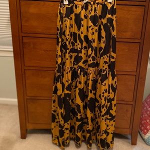 M Anthro maxi skirt